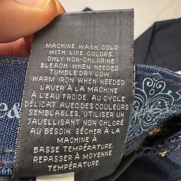 Style Co Jeans Women Size 4P Dark Wash Straight Leg Denim‎ Pants - Picture 8 of 9